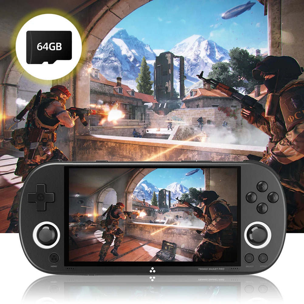 64/128/256GB Game Storage Card Built-in 10000+/20000+/30000+ Game Gaming Memory Card for TRIMUI Smart Pro Handheld Game Console