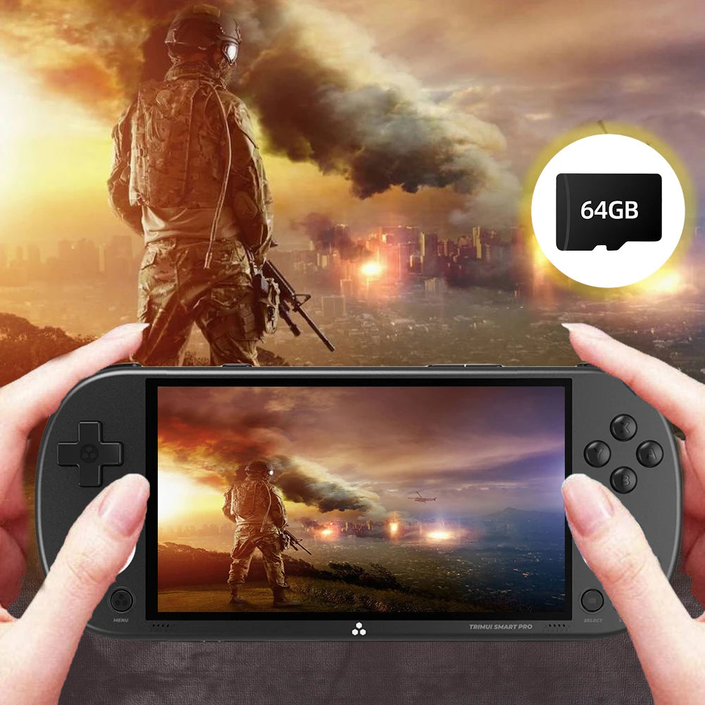 64/128/256GB Game Storage Card Built-in 10000+/20000+/30000+ Game Gaming Memory Card for TRIMUI Smart Pro Handheld Game Console