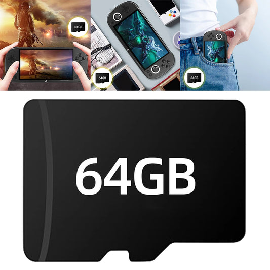 64/128/256GB Game Storage Card Built-in 10000+/20000+/30000+ Game Gaming Memory Card for TRIMUI Smart Pro Handheld Game Console
