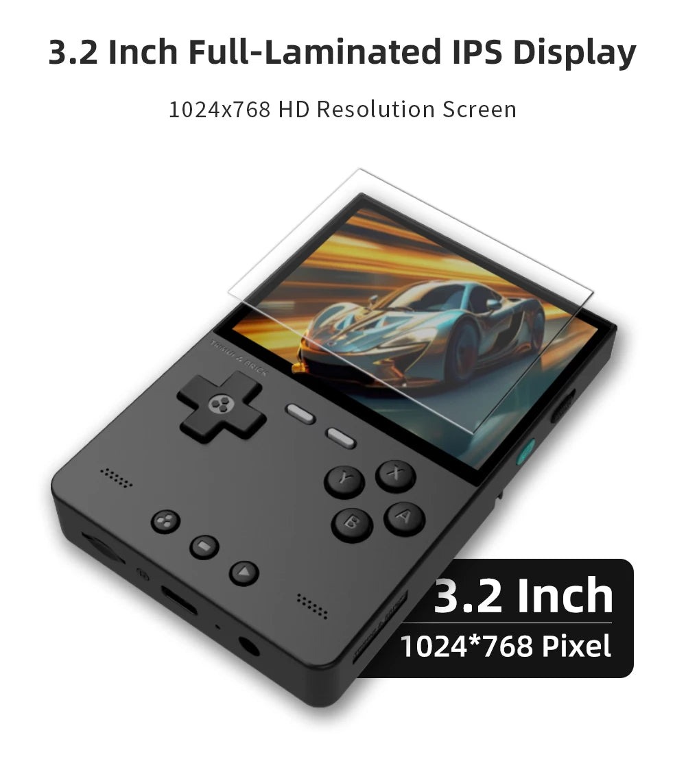 TRIMUI BRICK Retro Handheld Game Console 3.2''