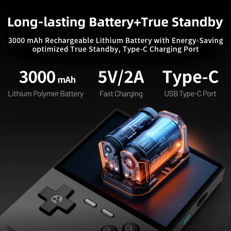 TRIMUI BRICK Retro Handheld Game Console 3.2''
